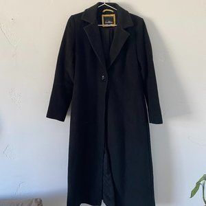 Black Sam Edelman Wool Pea Coat